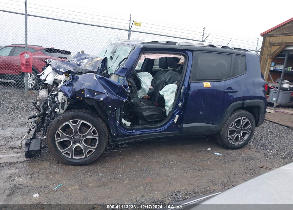 2017 JEEP RENEGADE LIMITED 4X4 VIN: ZACCJBDB9HPF01279