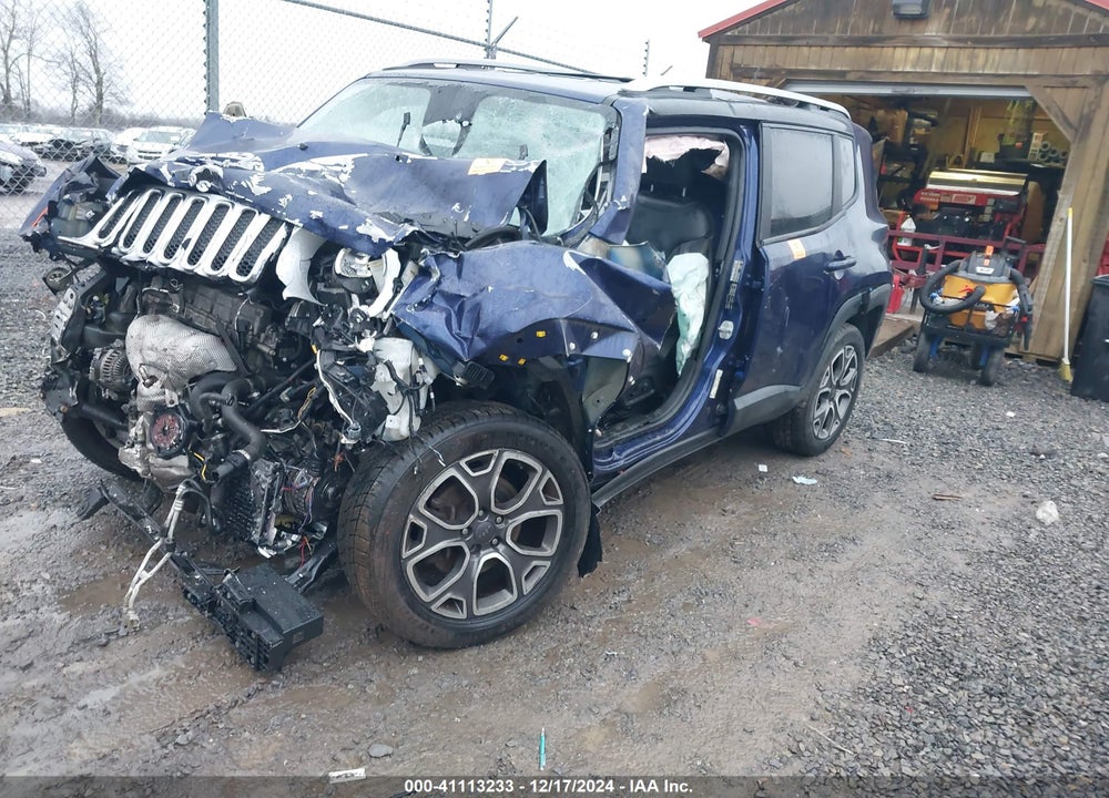2017 JEEP RENEGADE LIMITED 4X4 VIN: ZACCJBDB9HPF01279