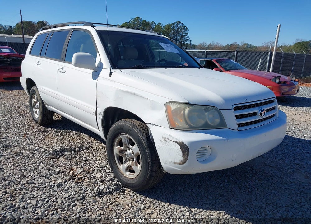 2003 TOYOTA HIGHLANDER VIN: JTEGD21A030053996