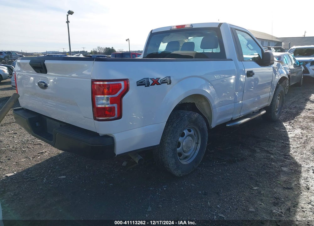 2018 FORD F-150 XL VIN: 1FTMF1EB9JKE26243