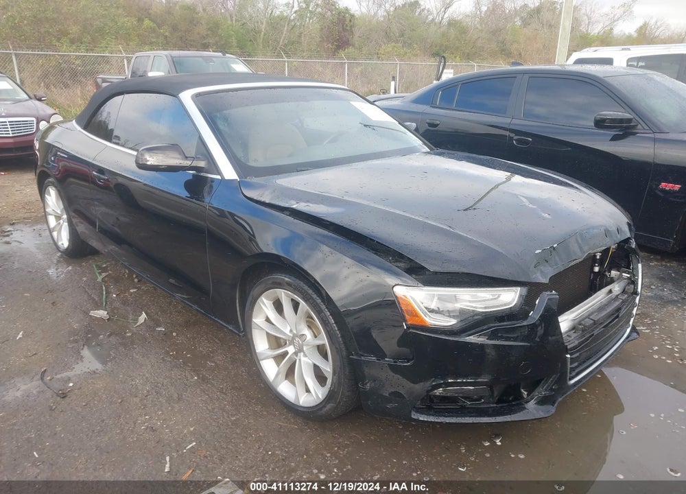 2014 AUDI A5 2.0T PREMIUM VIN: WAUAFAFH6EN006124