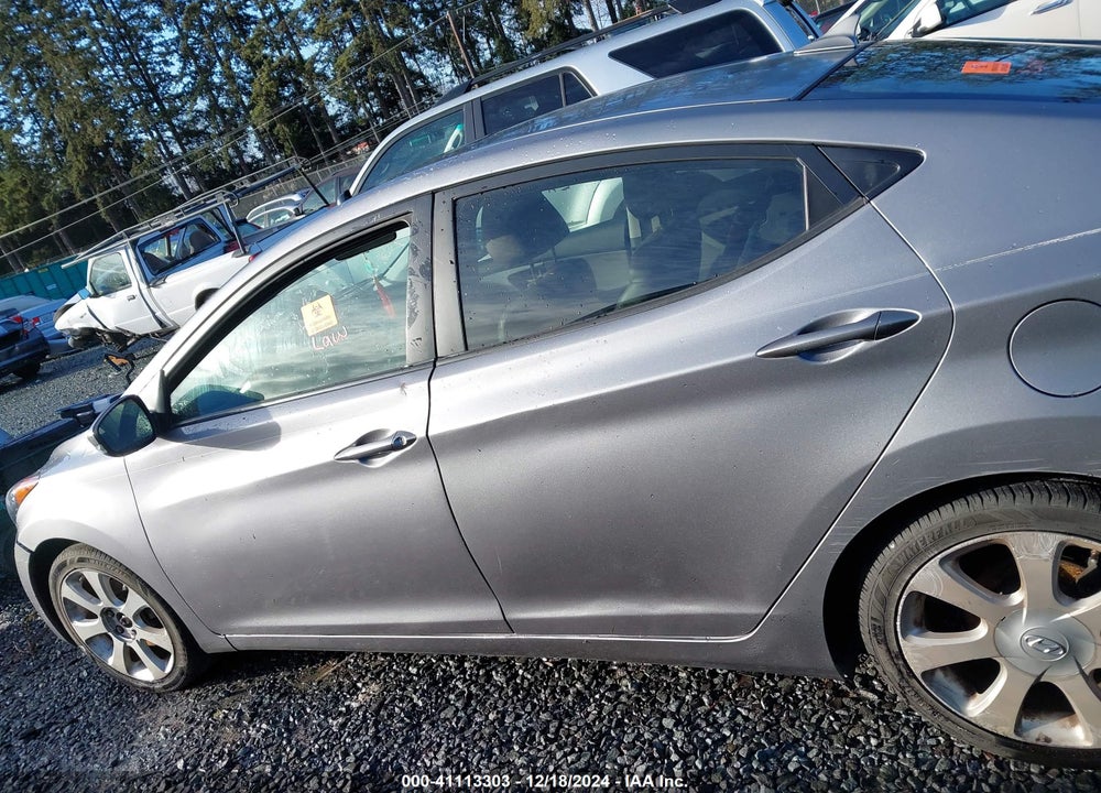 2011 HYUNDAI ELANTRA LIMITED (ULSAN PLANT) VIN: KMHDH4AE8BU123547