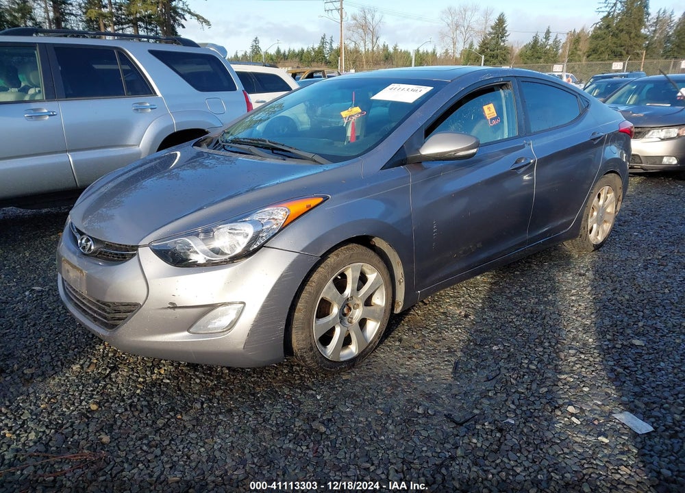 2011 HYUNDAI ELANTRA LIMITED (ULSAN PLANT) VIN: KMHDH4AE8BU123547