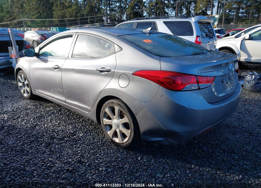 2011 HYUNDAI ELANTRA LIMITED (ULSAN PLANT) VIN: KMHDH4AE8BU123547