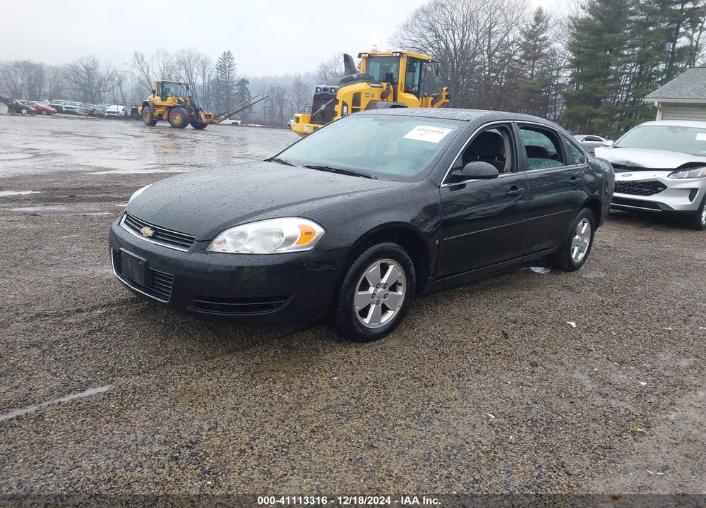 2008 CHEVROLET IMPALA LT VIN: 2G1WT58K089235562