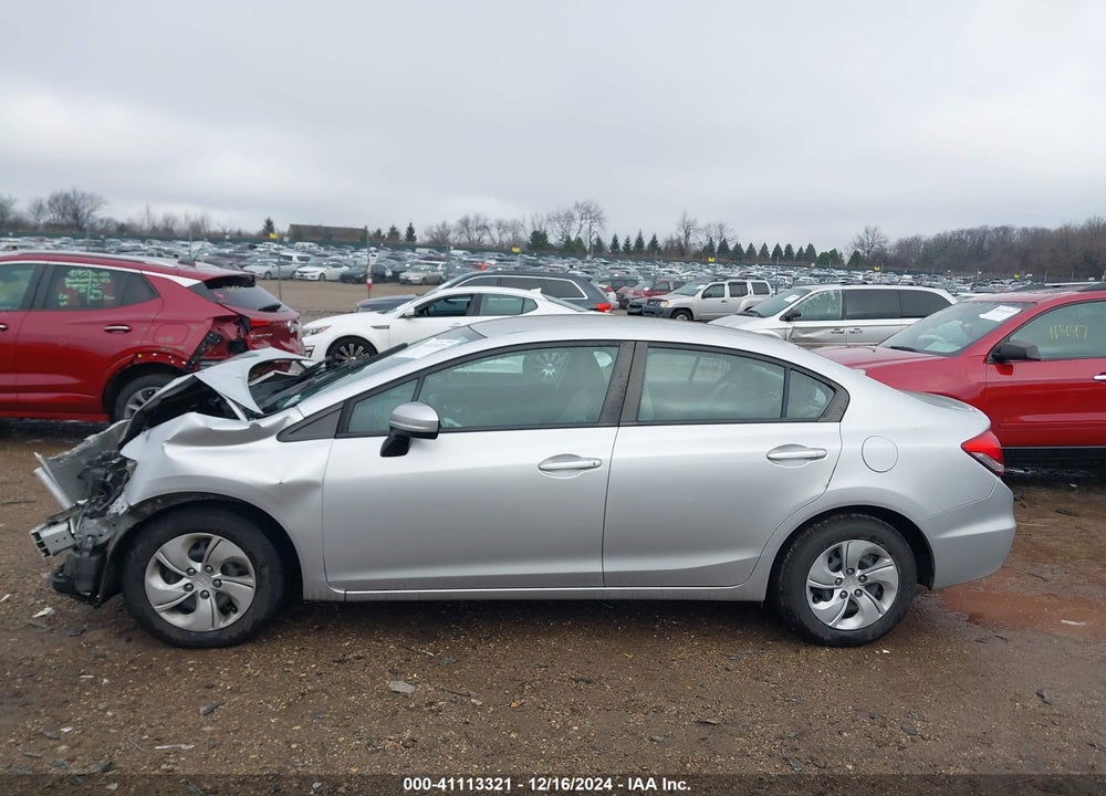 2014 HONDA CIVIC VIN: 19XFB2F50EE031332
