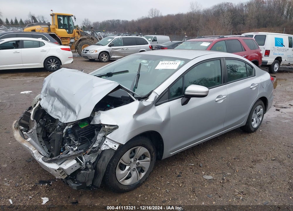 2014 HONDA CIVIC VIN: 19XFB2F50EE031332