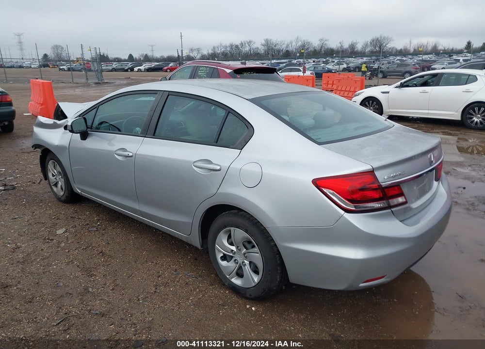 2014 HONDA CIVIC VIN: 19XFB2F50EE031332