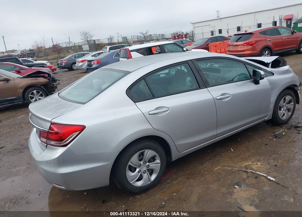 2014 HONDA CIVIC VIN: 19XFB2F50EE031332