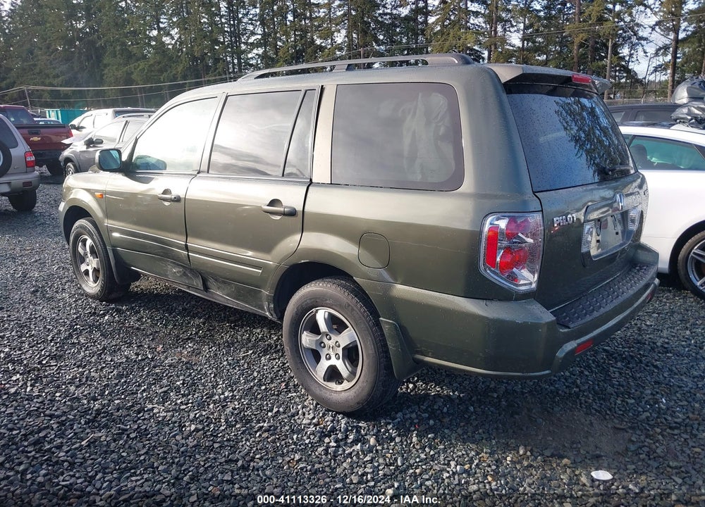2006 HONDA PILOT EX VIN: 2HKYF18486H529397