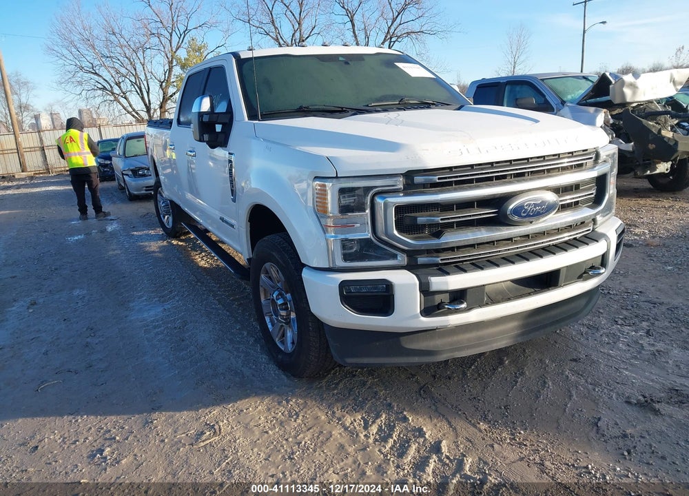 2022 FORD F-350 PLATINUM VIN: 1FT8W3BT6NED59938