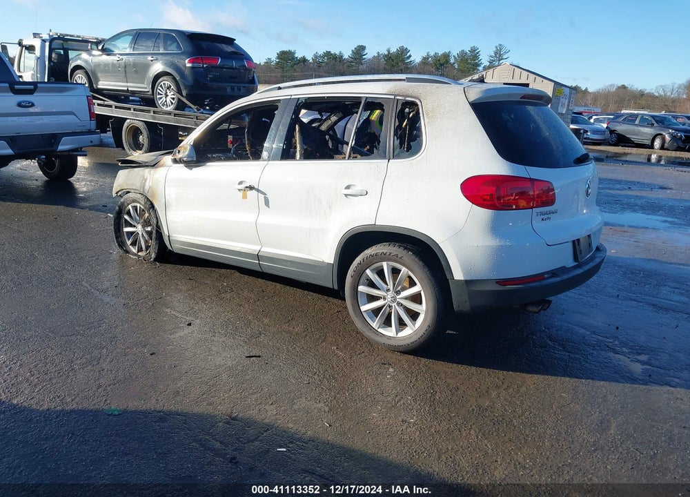 2017 VOLKSWAGEN TIGUAN 2.0T WOLFSBURG EDITION VIN: WVGSV7AX4HK013649