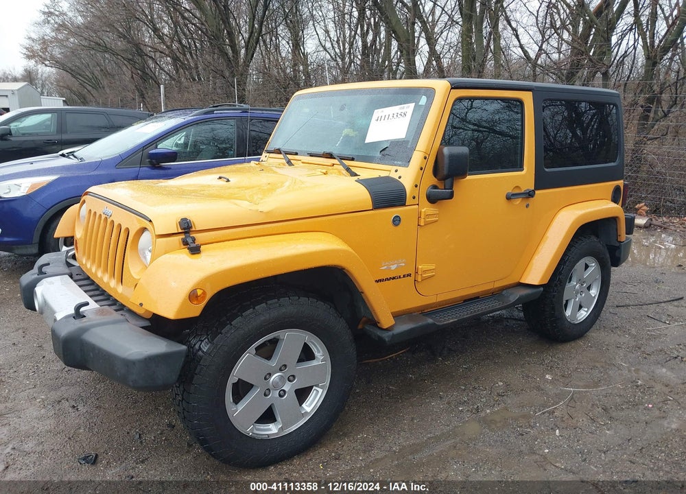 2012 JEEP WRANGLER SAHARA VIN: 1C4AJWBG7CL161060