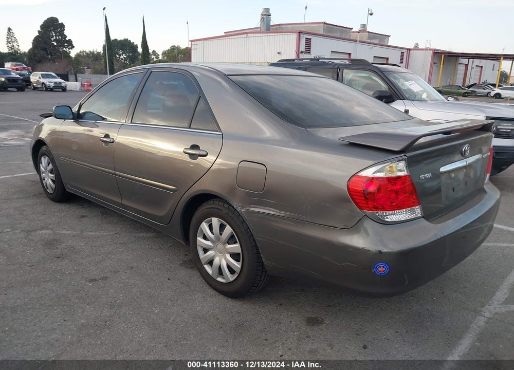 2006 TOYOTA CAMRY LE VIN: 4T1BE32K66U642908