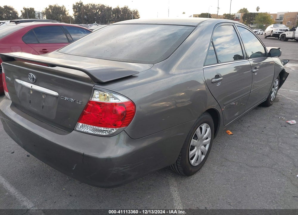 2006 TOYOTA CAMRY LE VIN: 4T1BE32K66U642908