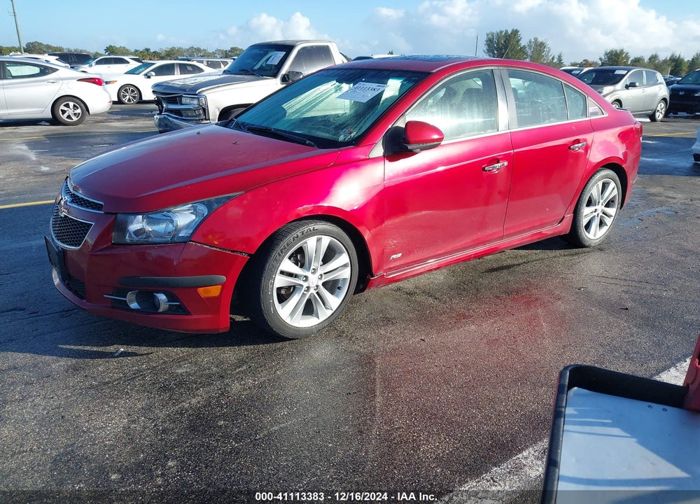 2012 CHEVROLET CRUZE LTZ VIN: 1G1PH5SC7C7230635