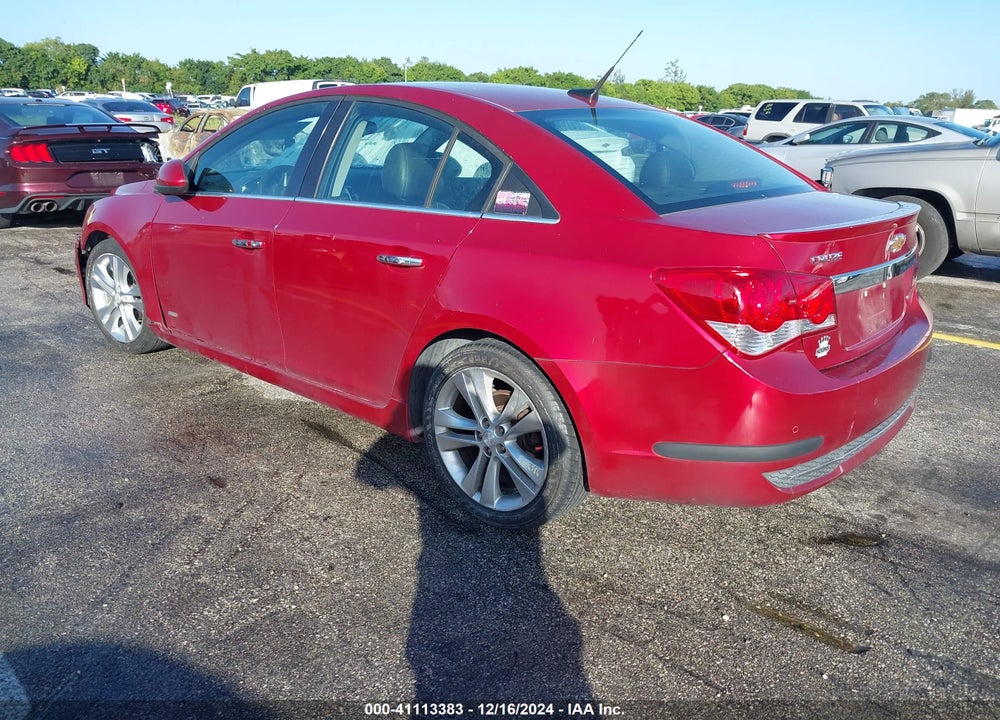 2012 CHEVROLET CRUZE LTZ VIN: 1G1PH5SC7C7230635