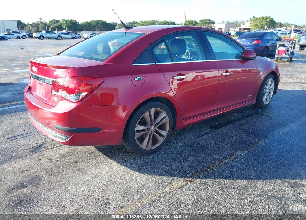 2012 CHEVROLET CRUZE LTZ VIN: 1G1PH5SC7C7230635