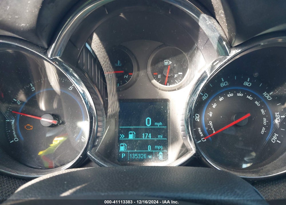 2012 CHEVROLET CRUZE LTZ VIN: 1G1PH5SC7C7230635