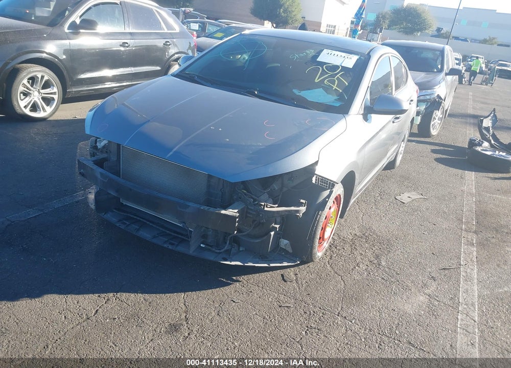 2019 HYUNDAI ELANTRA VIN: KMHD84LF3KU757225