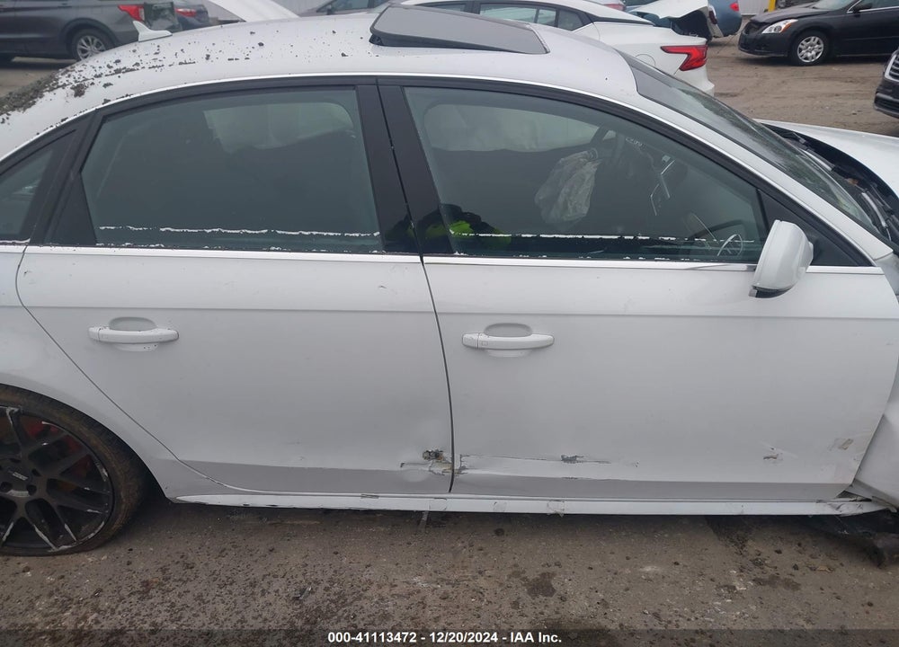 2014 AUDI A4 2.0T PREMIUM VIN: WAUBFAFL1EN017346