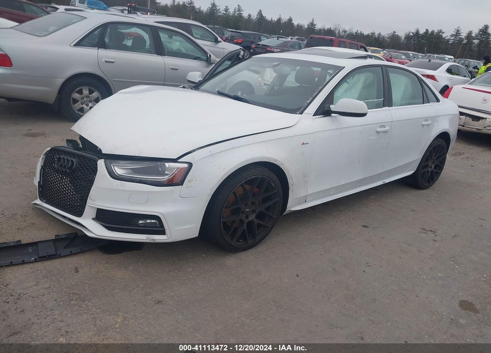 2014 AUDI A4 2.0T PREMIUM VIN: WAUBFAFL1EN017346