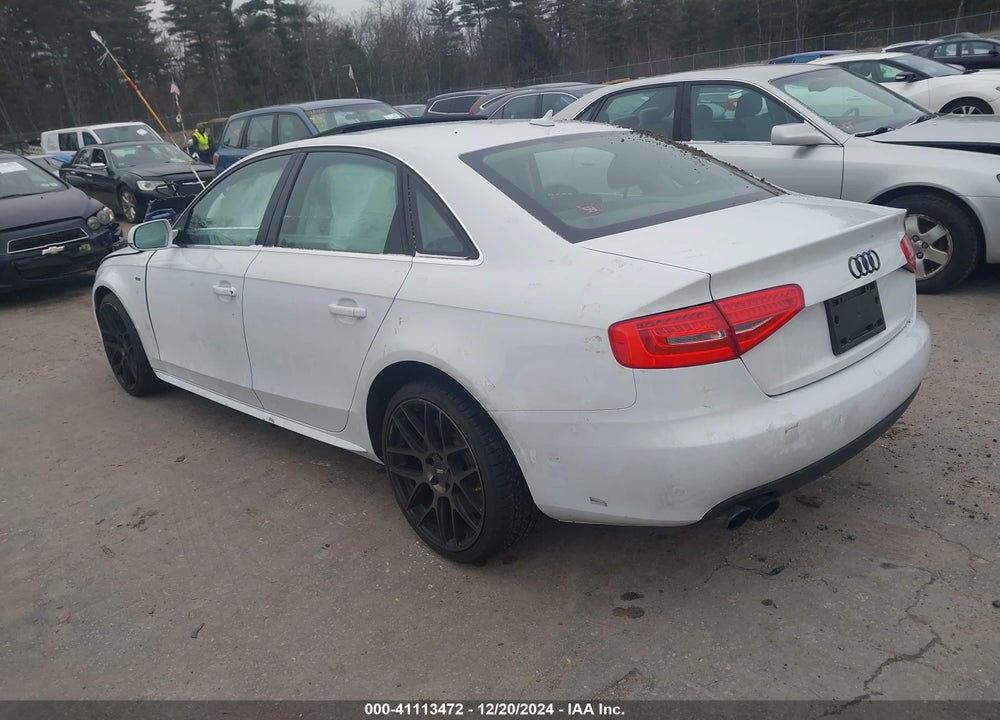 2014 AUDI A4 2.0T PREMIUM VIN: WAUBFAFL1EN017346