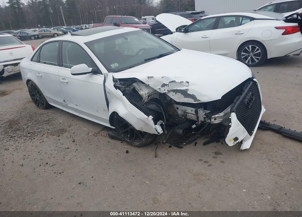 2014 AUDI A4 2.0T PREMIUM VIN: WAUBFAFL1EN017346