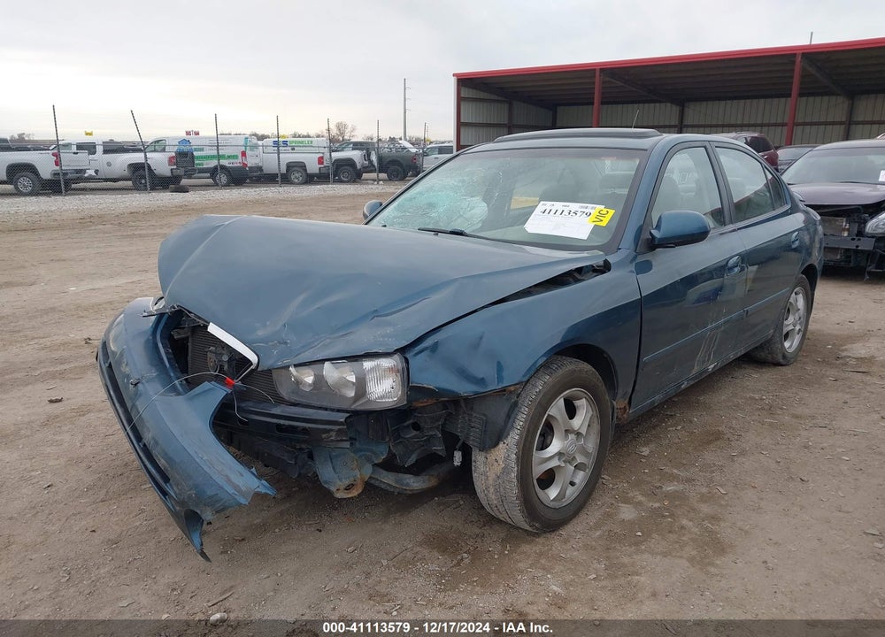 2003 HYUNDAI ELANTRA GLS/GT VIN: KMHDN45D13U494030
