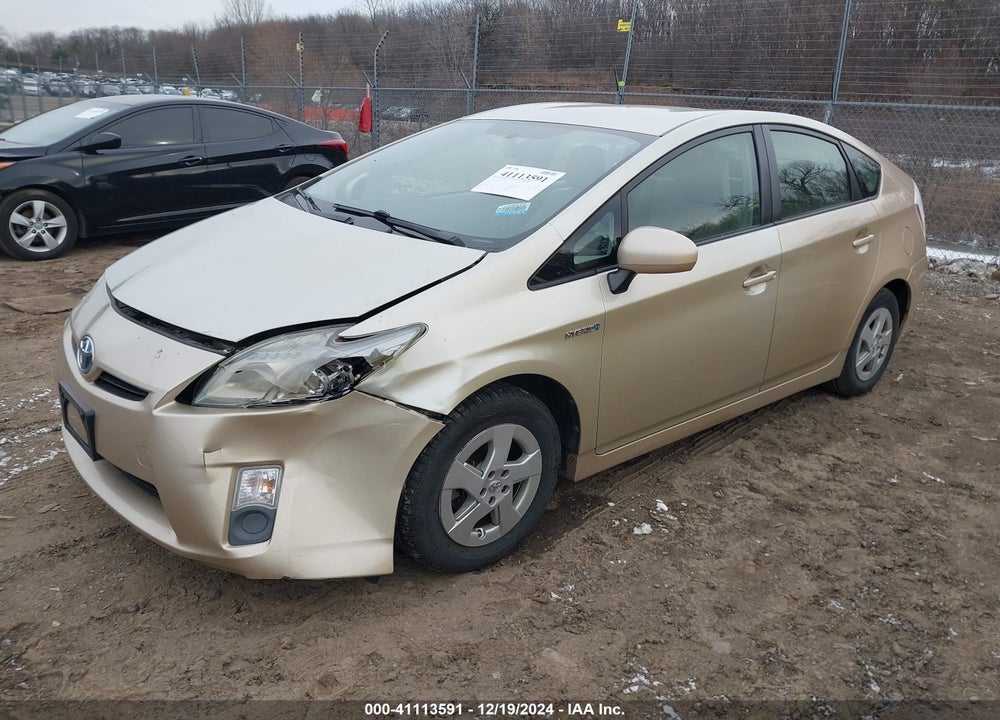2010 TOYOTA PRIUS II VIN: JTDKN3DUXA0190738