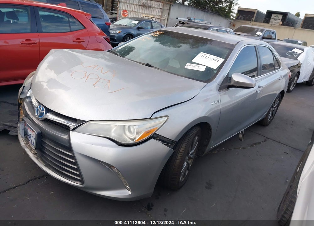 2015 TOYOTA CAMRY HYBRID XLE VIN: 4T1BD1FK8FU145621