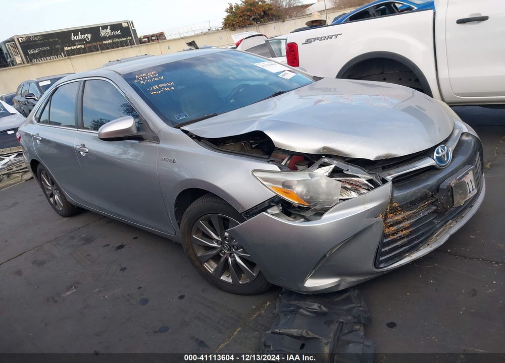 2015 TOYOTA CAMRY HYBRID XLE VIN: 4T1BD1FK8FU145621