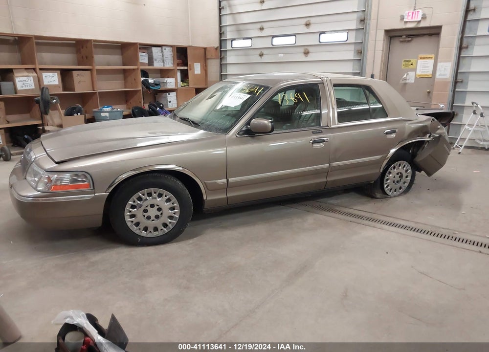 2004 MERCURY GRAND MARQUIS GS VIN: 2MEFM74W04X609178