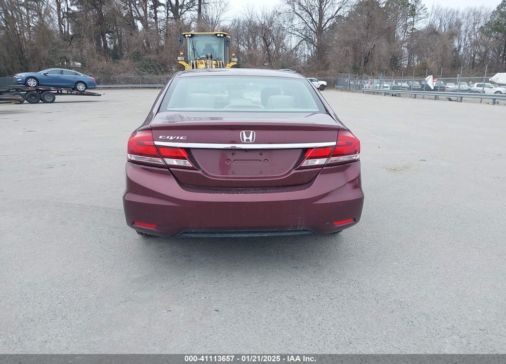 2015 HONDA CIVIC VIN: 19XFB2F55FE252670