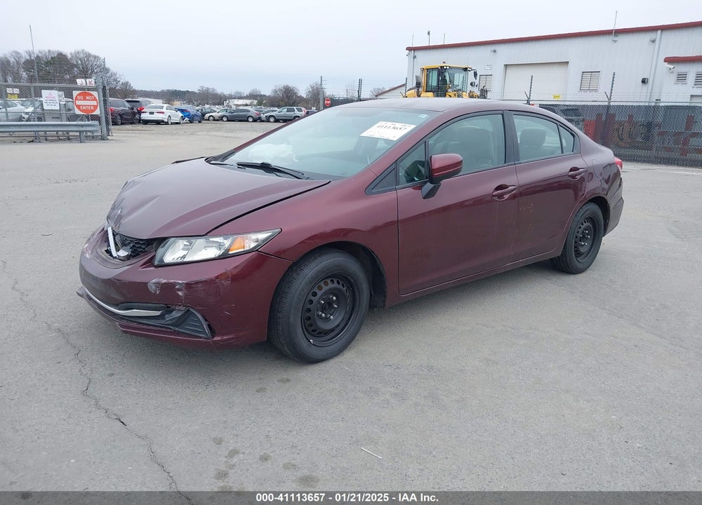 2015 HONDA CIVIC VIN: 19XFB2F55FE252670
