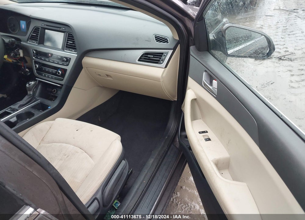 2017 HYUNDAI SONATA SE VIN: 5NPE24AF9HH449296