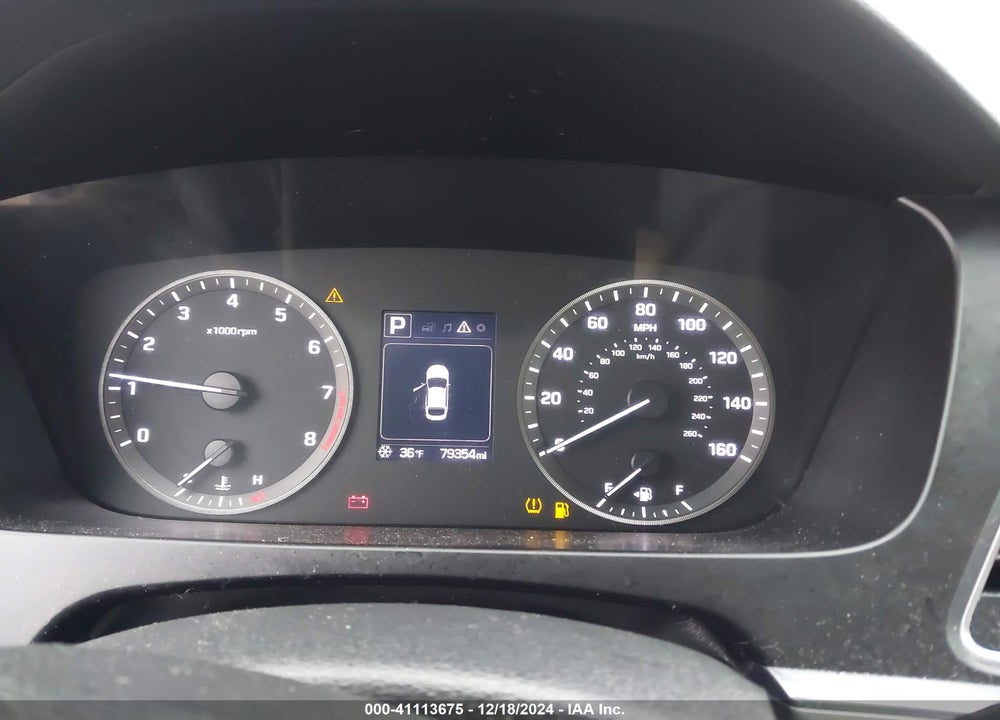 2017 HYUNDAI SONATA SE VIN: 5NPE24AF9HH449296