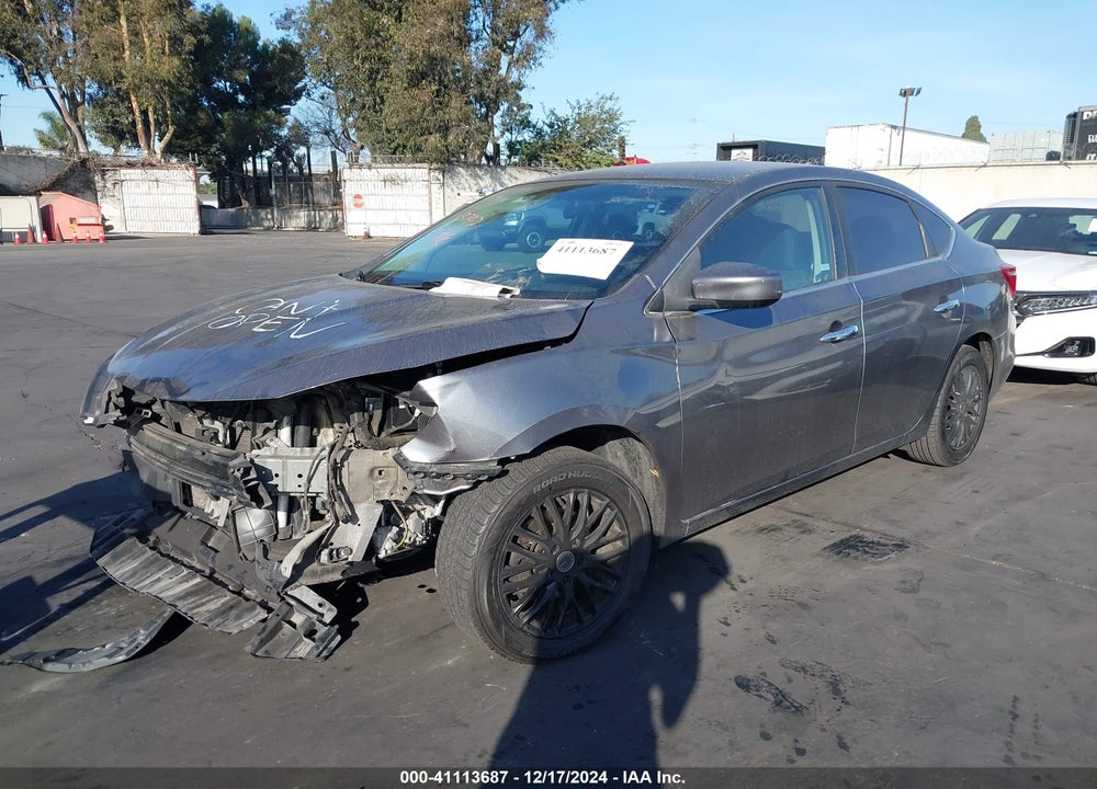 2017 NISSAN SENTRA SV VIN: 3N1AB7AP8HY292732