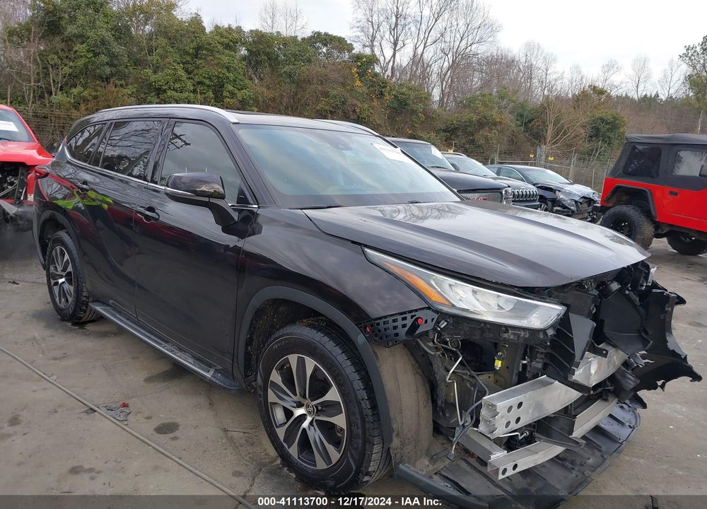 2020 TOYOTA HIGHLANDER XLE VIN: 5TDGZRAH1LS022927