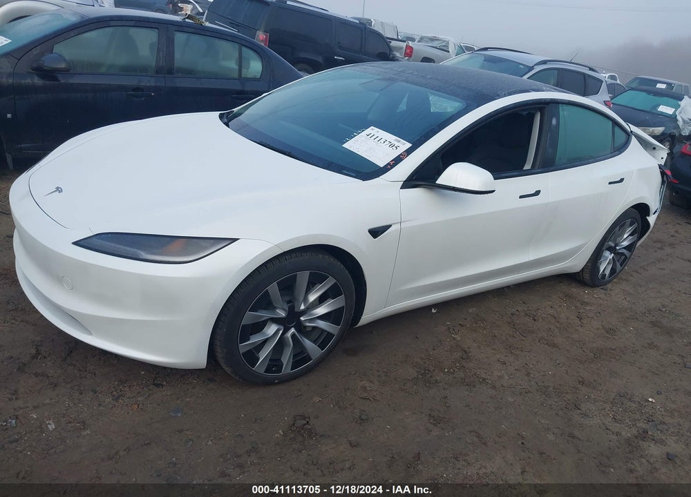 2024 TESLA MODEL 3 VIN: 5YJ3E1EBXRF798360