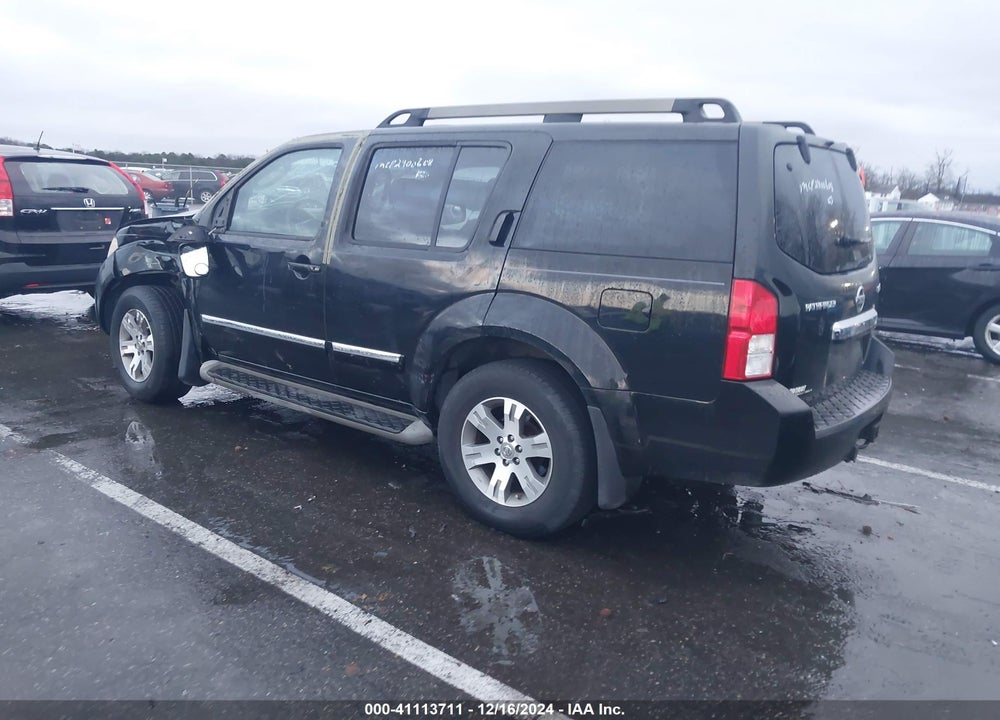 2012 NISSAN PATHFINDER SILVER VIN: 5N1AR1NB9CC607877