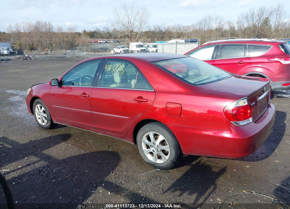 2006 TOYOTA CAMRY XLE VIN: 4T1BE30K86U109140