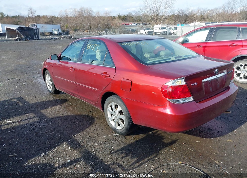2006 TOYOTA CAMRY XLE VIN: 4T1BE30K86U109140