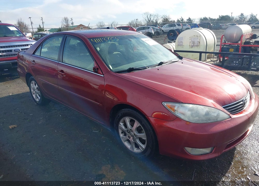 2006 TOYOTA CAMRY XLE VIN: 4T1BE30K86U109140