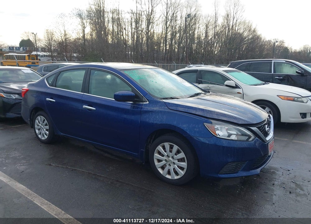 2016 NISSAN SENTRA S VIN: 3N1AB7AP3GY279790