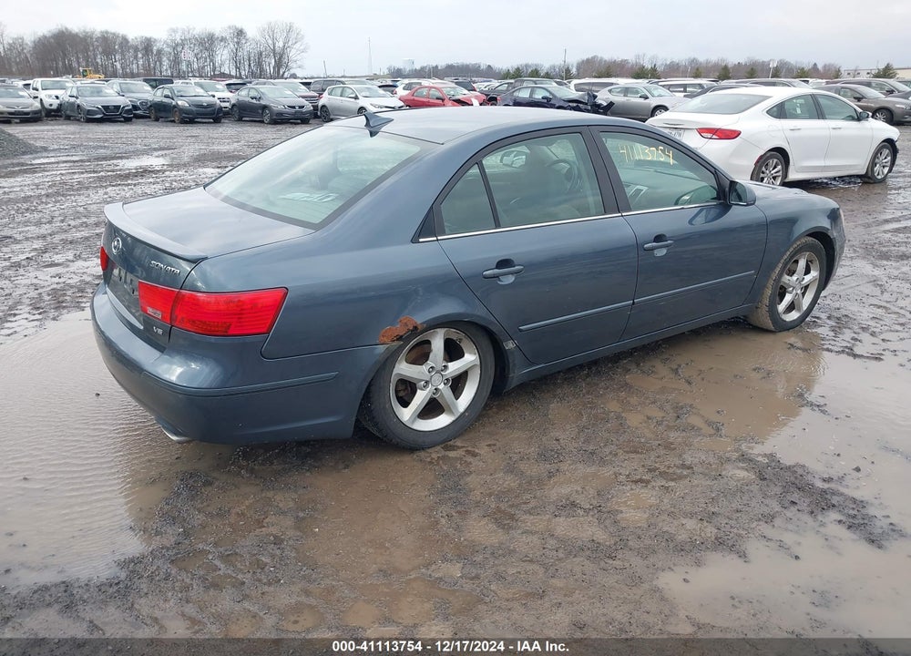 2009 HYUNDAI SONATA SE V6 VIN: 5NPEU46F09H439888