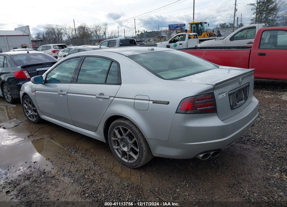 2007 ACURA TL TYPE S VIN: 19UUA76567A020012