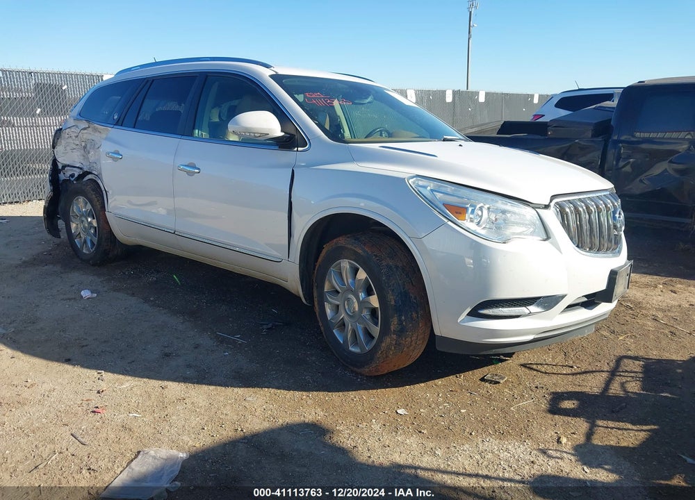 2016 BUICK ENCLAVE LEATHER VIN: 5GAKRBKD2GJ278849