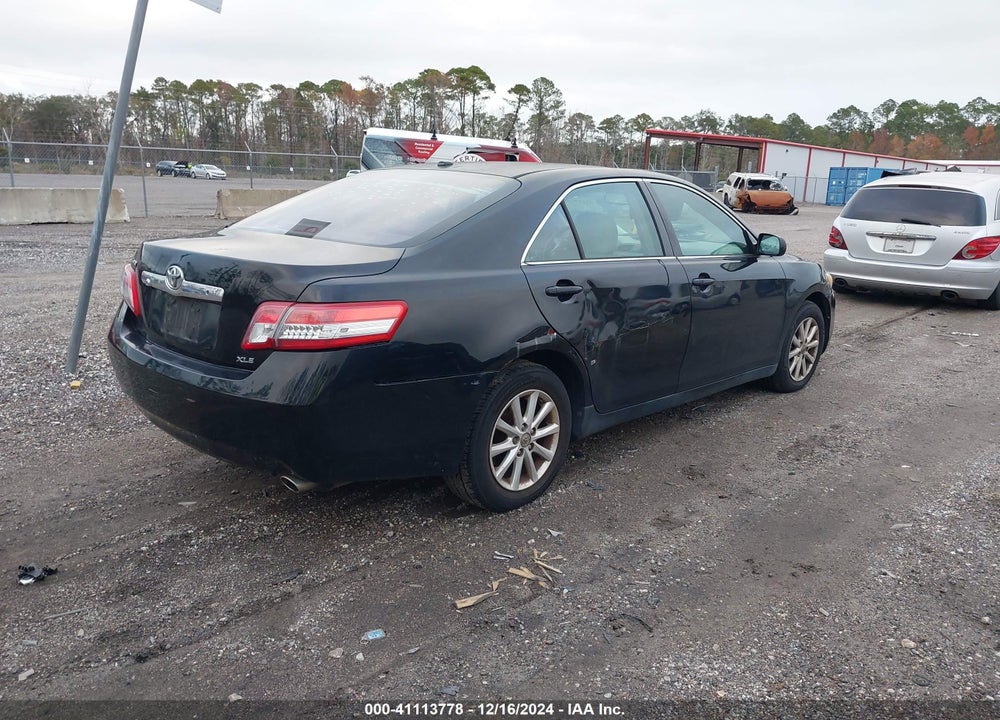 2011 TOYOTA CAMRY XLE V6 VIN: 4T1BK3EK1BU125384