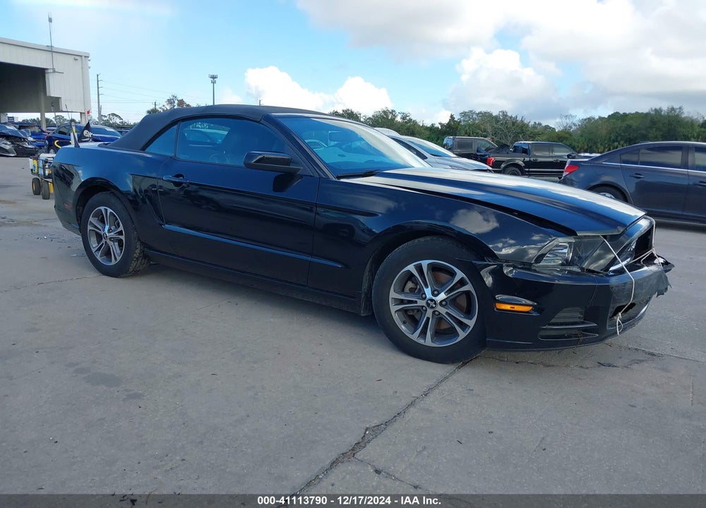 2014 FORD MUSTANG V6 PREMIUM VIN: 1ZVBP8EM4E5296954